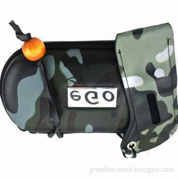 E-cigarette Case for eGo-T Packaging, Made of Man-made Leather Material